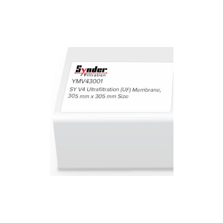 Sterlitech Synder Flat Sheet Membrane, V4, PVDF, UF, 305 x 305mm, 1/Pk YMV43001